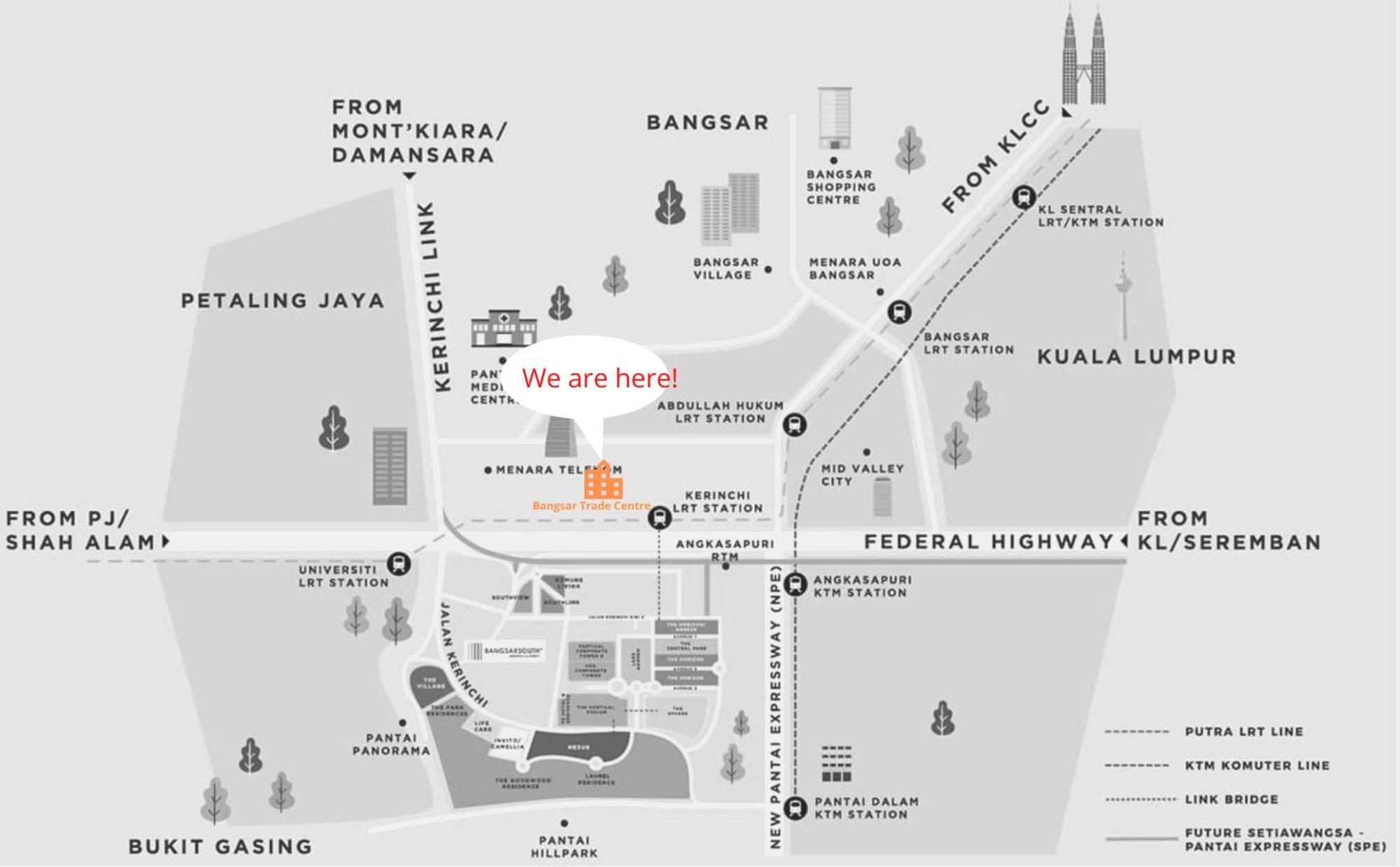 Supernova Bangsar South Mid Valley Universiti Malaya Apartemen *